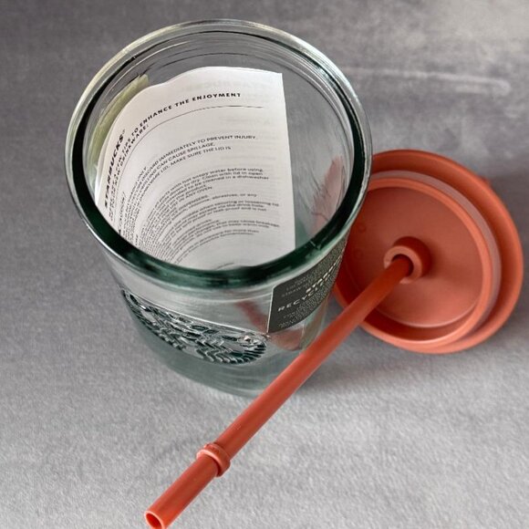 Starbucks 100% Recycled Glass Cold Cup, 16 Oz/473ML NWT - Picture 5 of 5